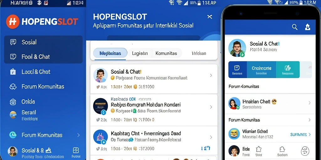 Antarmuka HOPENGSLOT memperlihatkan fitur forum komunitas yang interaktif.