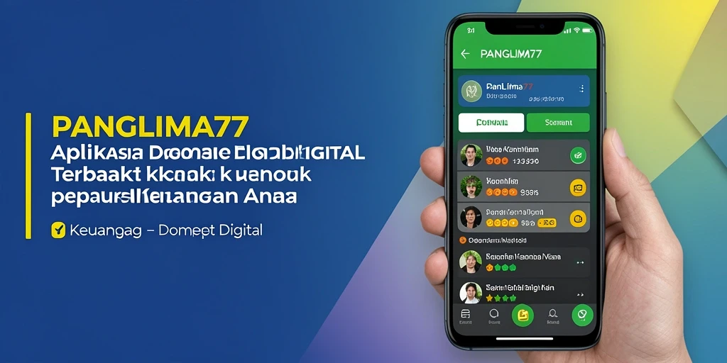 Tampilan antarmuka PANGLIMA77 yang user-friendly.