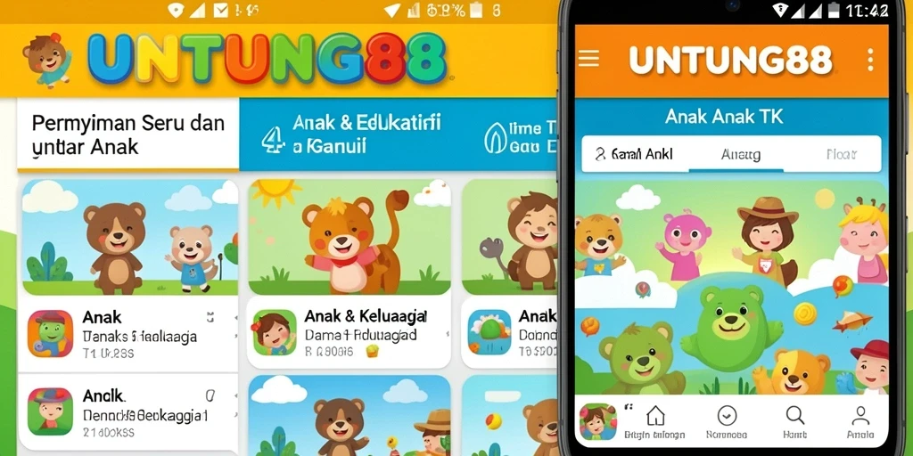 Screenshot utama UNTUNG88 menampilkan permainan edukatif yang menyenangkan.