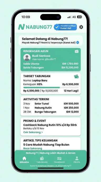Kanal Resmi nabung77 untuk Pengguna Android Indonesia